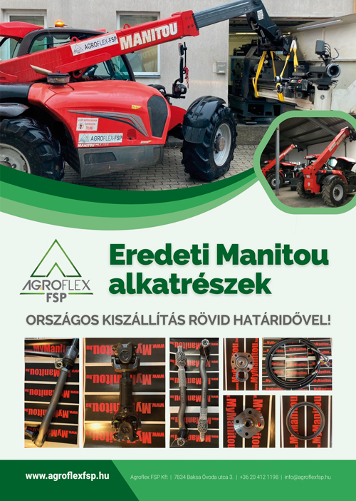 Manitou alkatrészek Agroflex FSP Kft.