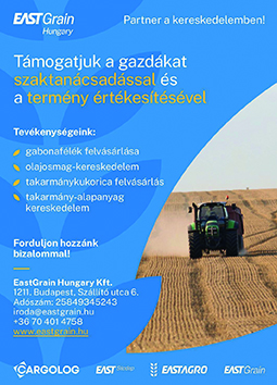 East Grain Hungary Kft. Támogatja a teljes termelési folyamatot, a vetéstől az aratásig!
