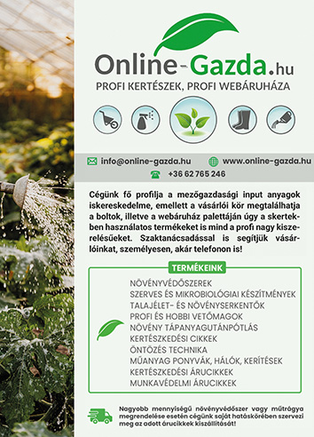 online-gazda.hu; Profi kertészek, profi webáruháza