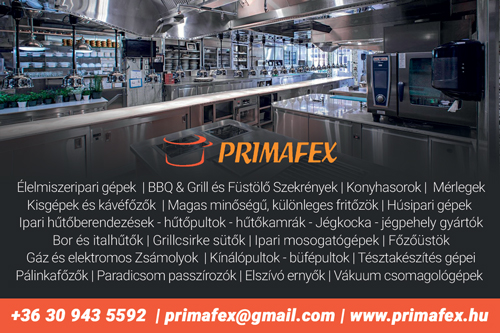 PRIMAFEX a gasztronómia portálja