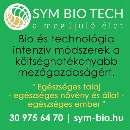 NÖVÉNYTERMESZTÉS, ÁLLATEGÉSZSÉGÜGY, TRÁGYAKEZELÉS, Sym-Bio-Tech Kft.