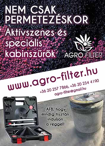 KABINSZŰRŰ, FÜLKESZŰRŐ, AGRO-FILTER Bt.