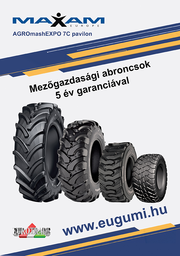 MEZŐGAZDASÁGI GUMIABRONCS, TEHERGÉPJÁRMŰ ALKATRÉSZ, PÓTKOCSI ALKATRÉSZ, Eurotrade M1 Truck Centrum