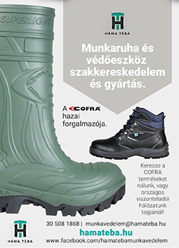 Háma-Téba Kft. Munkaruha és védőeszköz szakkereskedelem és gyártás.