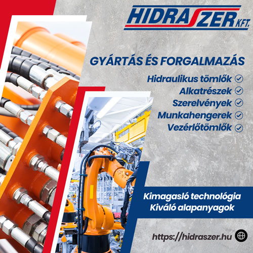 Hidraulika munkahenger gyártás-javítás Hidraszer Kft. 