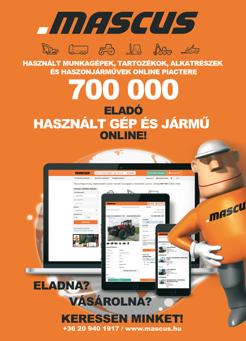 MASCUS - Több mint 400 000 használt gép- és járműhirdetés online