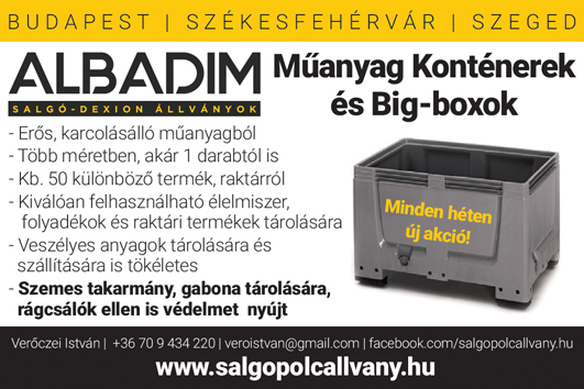 Műanyag Konténerek és Big-boxok