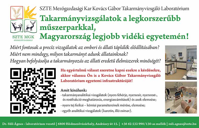 Szegedi Tudományegyetem Mezőgazdasági Kar 
