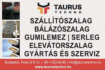 Szállítószalagok, Bálázó szalagok, Gumilemezek, FLEXCO kapcsok, Istállószőnyegek, Taurus Techno Kft.